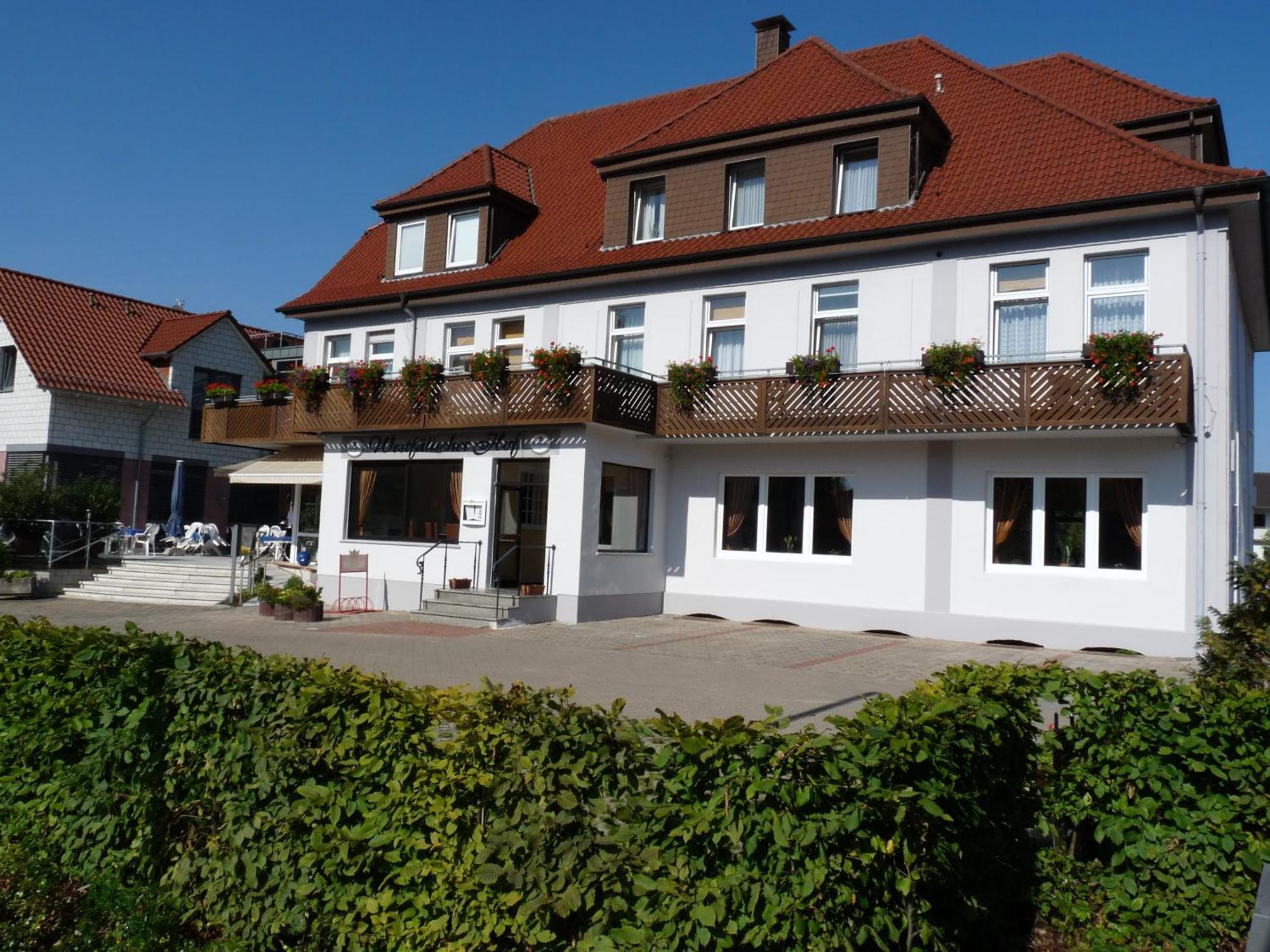 Westfaelischer Hof Lügde Esterno foto